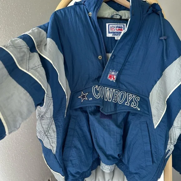 NFL Pro Line Blue Jacket Men